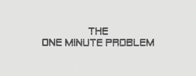 gorka otxoa the one minut problem
