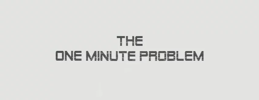 gorka otxoa the one minut problem